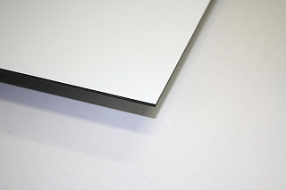 黒板マン.com スチール複合板1枚から全国発送 / スチール複合板 マーカー用ホワイト （両面）